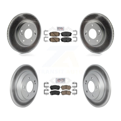 Coated Disc Rotors and Ceramic Brake Pads Kit-KGA-103343 - Kit.bestparts.ca