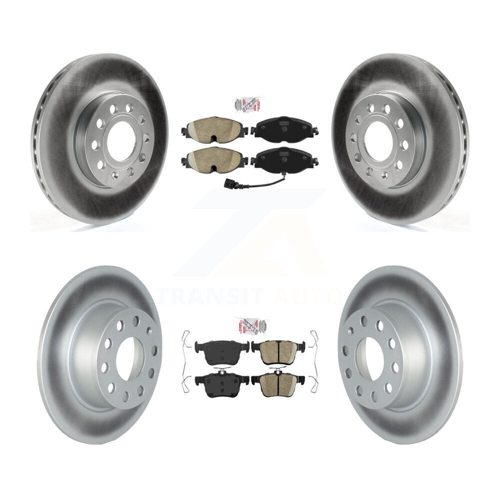Coated Disc Rotors and Ceramic Brake Pads Kit-KGA-103352 - Kit.bestparts.ca