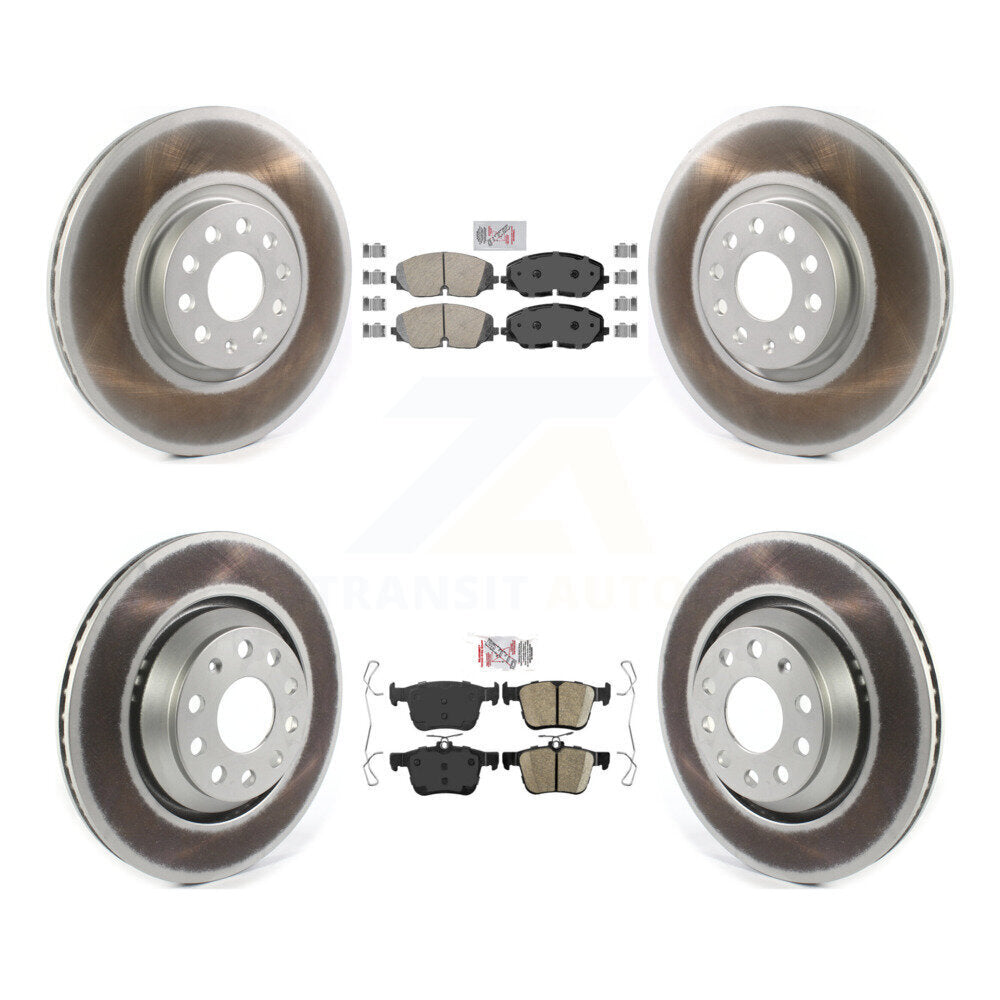 Disc Rotors and Ceramic Brake Pads Kit-KGA-103358 - Kit.bestparts.ca