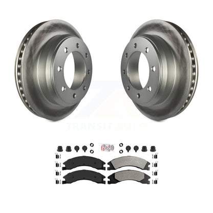 Coated Disc Rotors and Semi-Metallic Brake Pads Kit-KGA-103374 - Kit.bestparts.ca