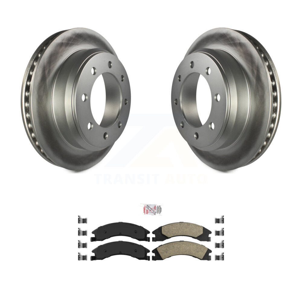 Coated Disc Rotors and Ceramic Brake Pads Kit-KGA-103375 - Kit.bestparts.ca