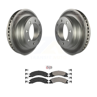 Coated Disc Rotors and Semi-Metallic Brake Pads Kit-KGA-103376 - Kit.bestparts.ca