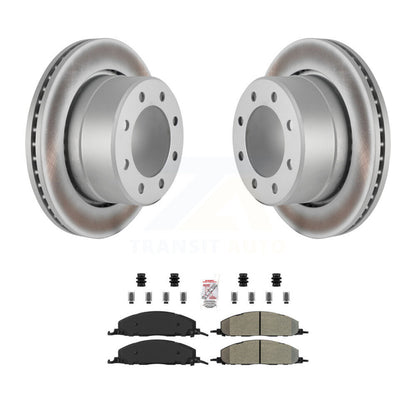 Coated Disc Rotors and Semi-Metallic Brake Pads Kit-KGA-103377 - Kit.bestparts.ca