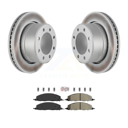 Coated Disc Rotors and Semi-Metallic Brake Pads Kit-KGA-103378 - Kit.bestparts.ca