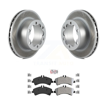 Coated Disc Rotors and Semi-Metallic Brake Pads Kit-KGA-103384 - Kit.bestparts.ca