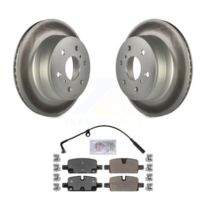Coated Disc Rotors and Semi-Metallic Brake Pads Kit-KGA-103385 - Kit.bestparts.ca