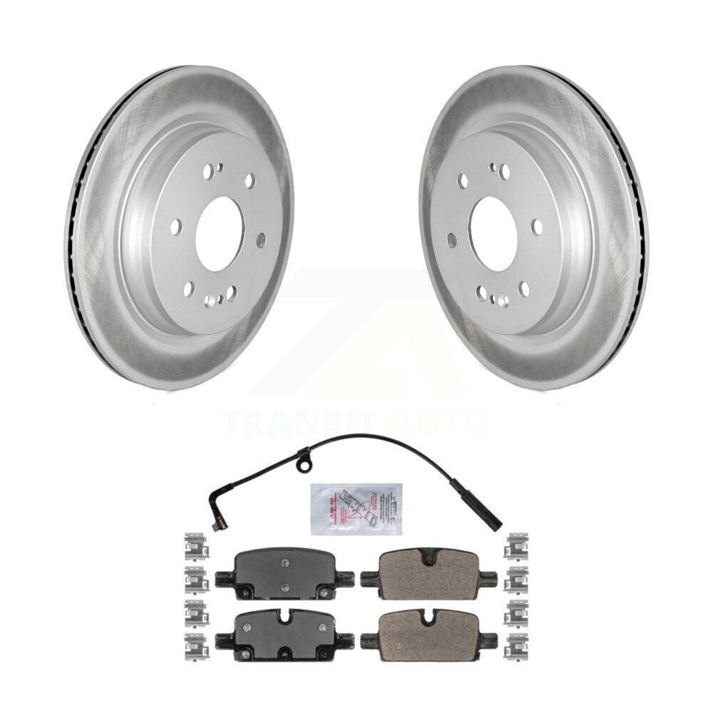 Coated Disc Rotors and Semi-Metallic Brake Pads Kit-KGA-103386 - Kit.bestparts.ca