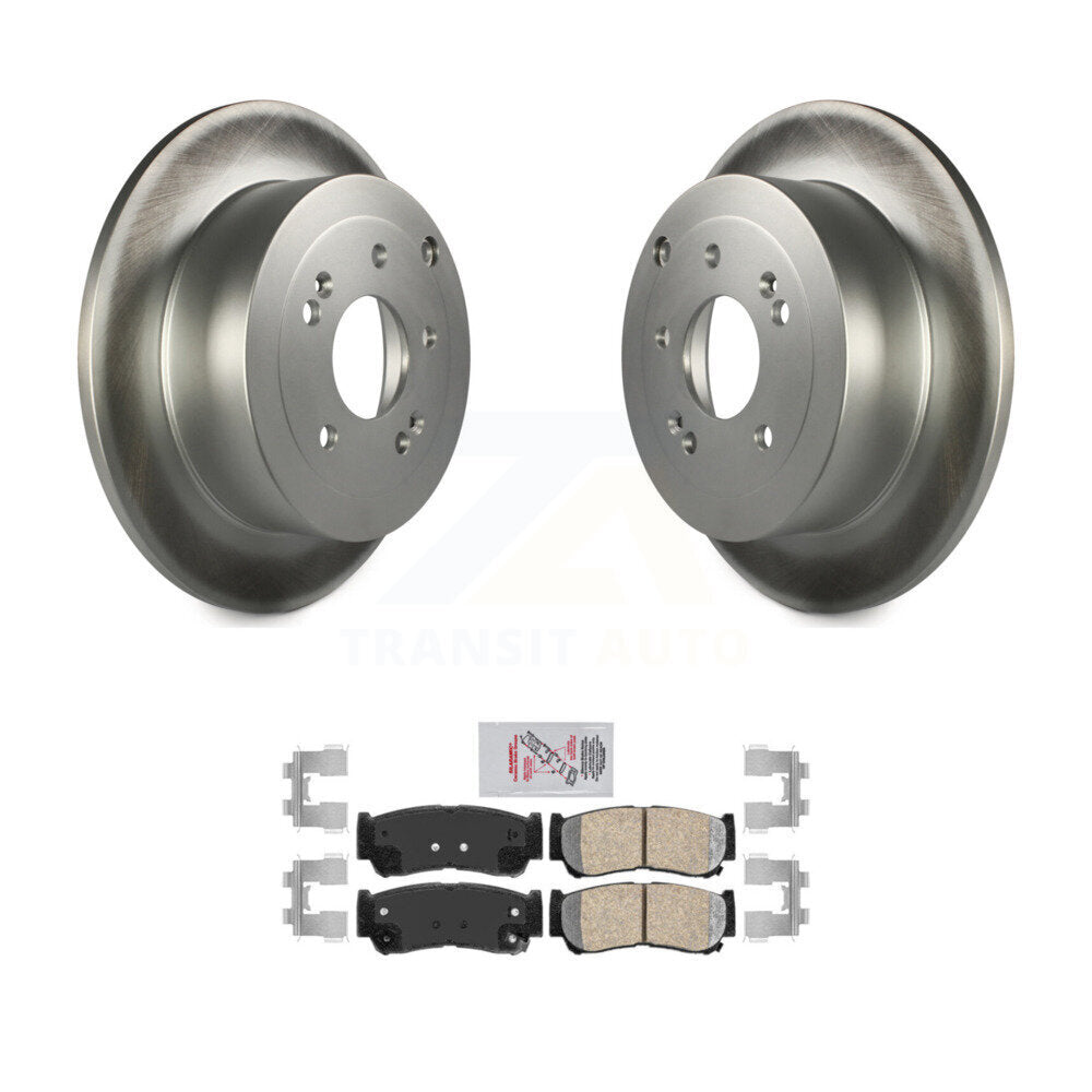 Coated Disc Rotors and Ceramic Brake Pads Kit-KGA-103393 - Kit.bestparts.ca
