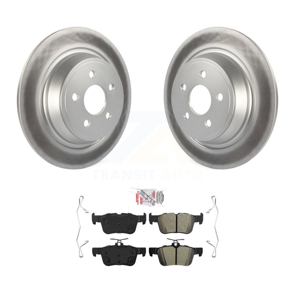 Coated Disc Rotors and Semi-Metallic Brake Pads Kit-KGA-103403 - Kit.bestparts.ca