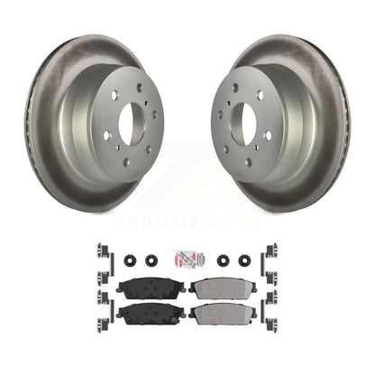 Coated Disc Rotors and Semi-Metallic Brake Pads Kit-KGA-103405 - Kit.bestparts.ca
