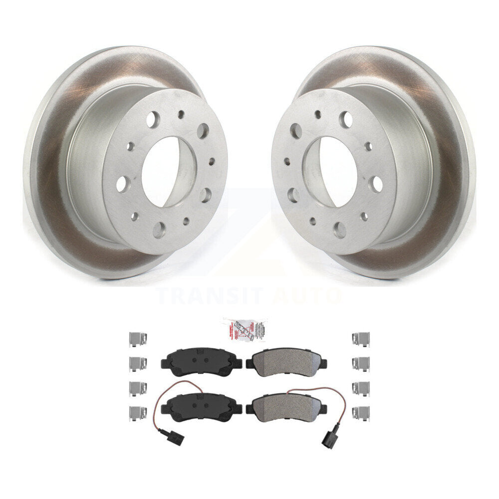 Coated Disc Rotors and Semi-Metallic Brake Pads Kit-KGA-103409 - Kit.bestparts.ca