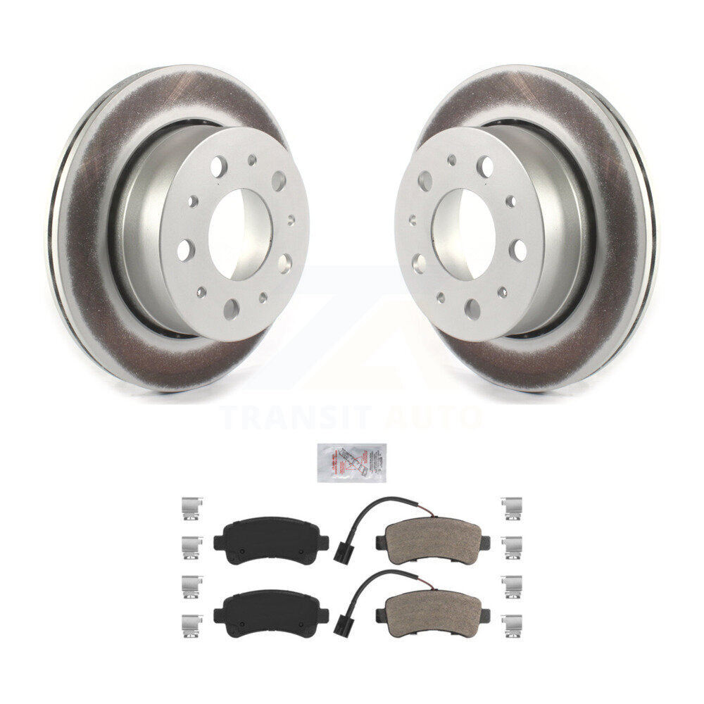 coated disc rotors and semi metallic brake pads-kga-103414 - Kit.bestparts.ca