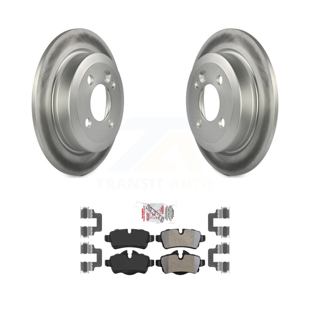 Coated Disc Rotors and Semi-Metallic Brake Pads Kit-KGA-103419 - Kit.bestparts.ca