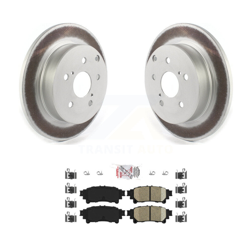 Coated Disc Rotors and Ceramic Brake Pads Kit-KGA-103427 - Kit.bestparts.ca