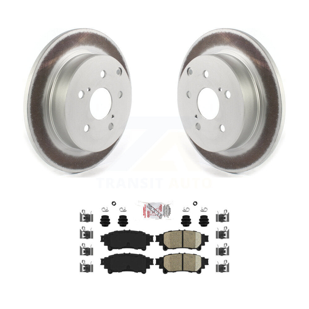 Coated Disc Rotors and Ceramic Brake Pads Kit-KGA-103428 - Kit.bestparts.ca