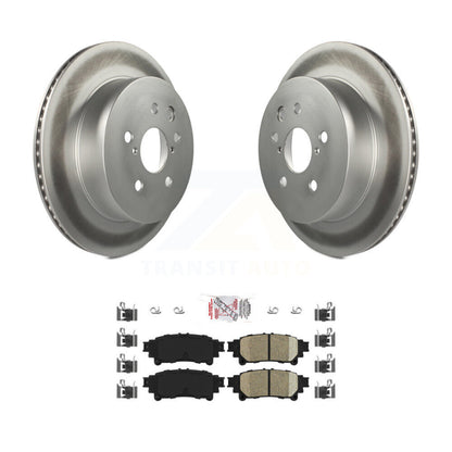 Coated Disc Rotors and Ceramic Brake Pads Kit-KGA-103430 - Kit.bestparts.ca