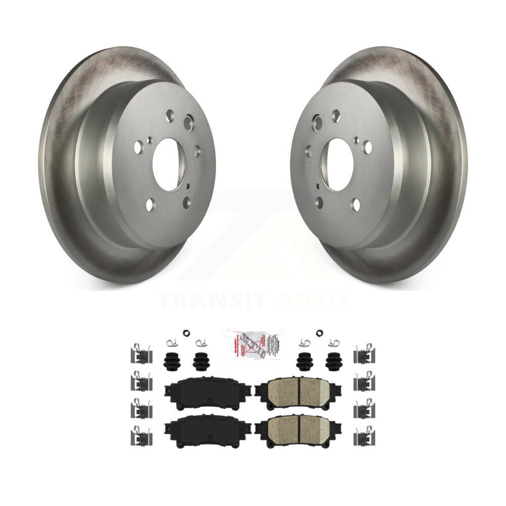 Coated Disc Rotors and Ceramic Brake Pads Kit-KGA-103433 - Kit.bestparts.ca