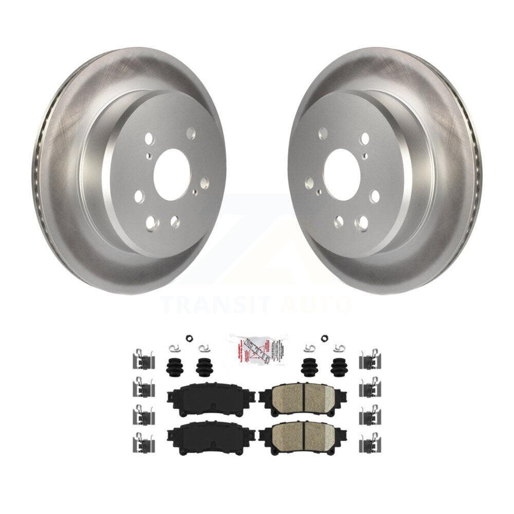 Coated Disc Rotors and Ceramic Brake Pads Kit-KGA-103434 - Kit.bestparts.ca