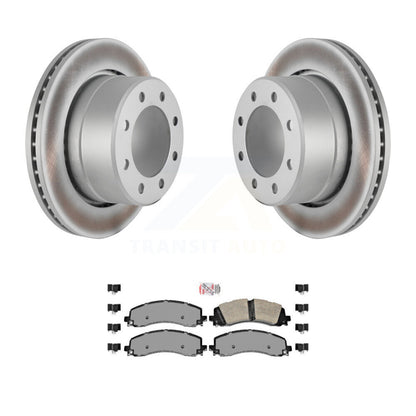 Coated Disc Rotors and Semi-Metallic Brake Pads Kit-KGA-103437 - Kit.bestparts.ca