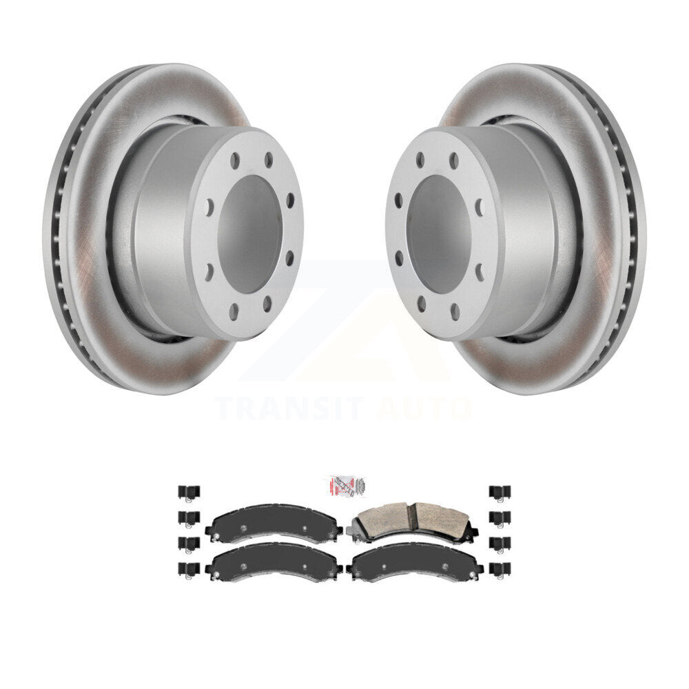 Coated Disc Rotors and Semi-Metallic Brake Pads Kit-KGA-103438 - Kit.bestparts.ca