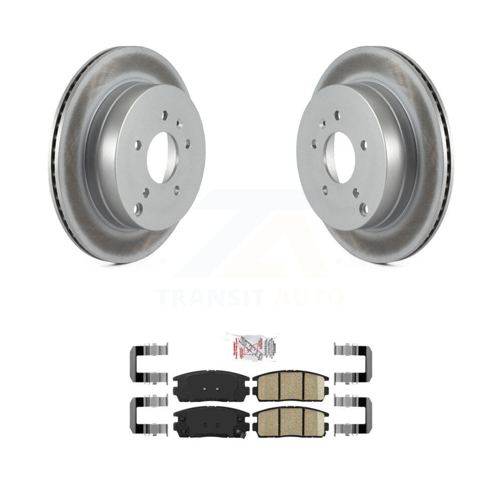 Coated Disc Rotors and Ceramic Brake Pads Kit-KGA-103441 - Kit.bestparts.ca