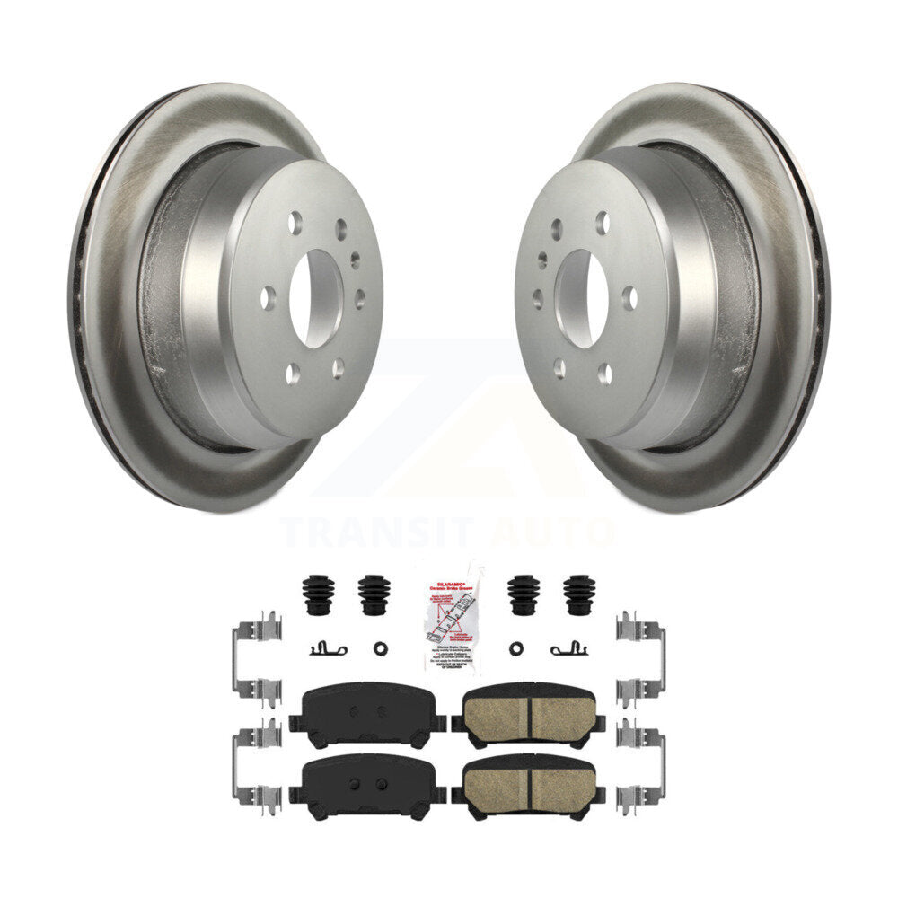 Coated Disc Rotors and Ceramic Brake Pads Kit-KGA-103447 - Kit.bestparts.ca