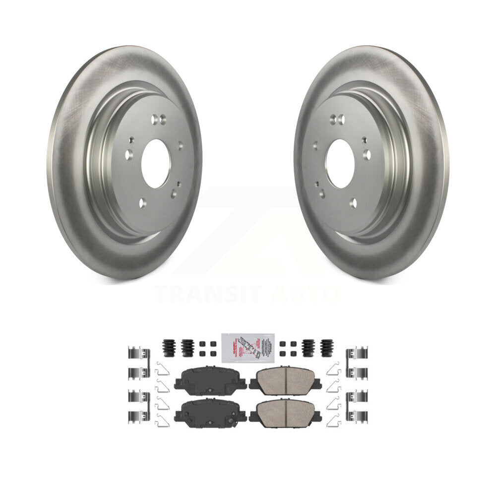 Coated Disc Rotors and Ceramic Brake Pads Kit-KGA-103459 - Kit.bestparts.ca