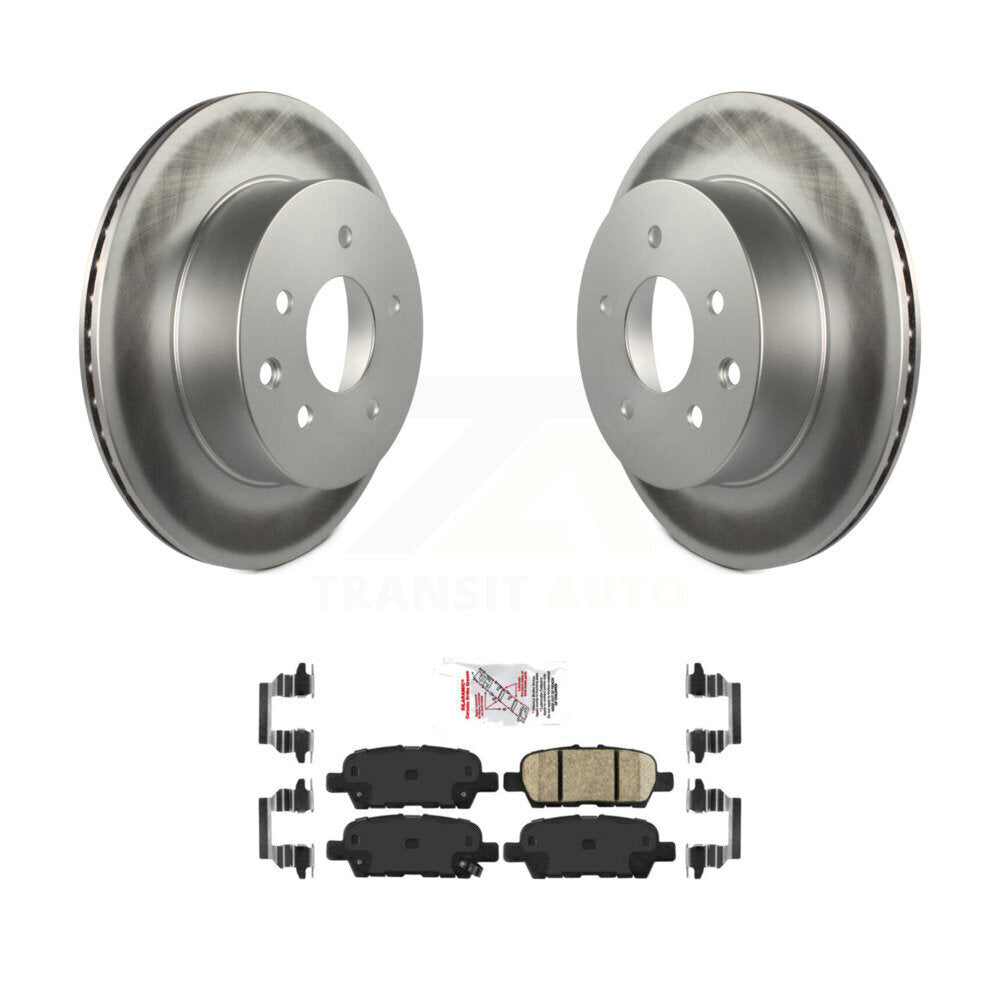 Coated Disc Rotors and Ceramic Brake Pads Kit-KGA-103500 - Kit.bestparts.ca Kit.bestparts.ca