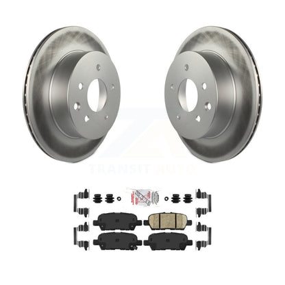 Coated Disc Rotors and Ceramic Brake Pads Kit-KGA-103502 - Kit.bestparts.ca