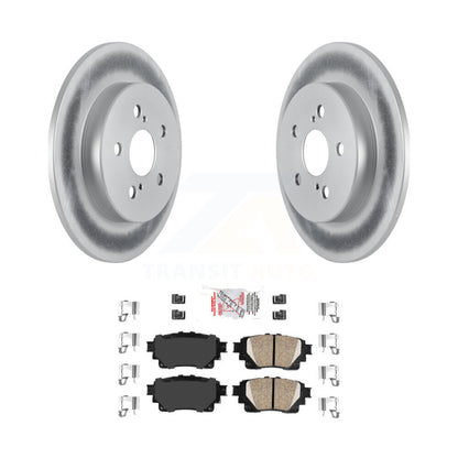 Coated Disc Rotors and Ceramic Brake Pads Kit-KGA-103518 - Kit.bestparts.ca