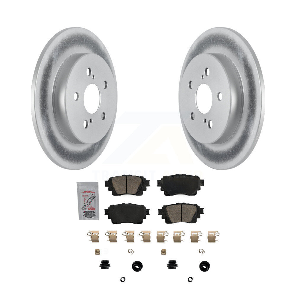 Coated Disc Rotors and Ceramic Brake Pads Kit-KGA-103520 - Kit.bestparts.ca