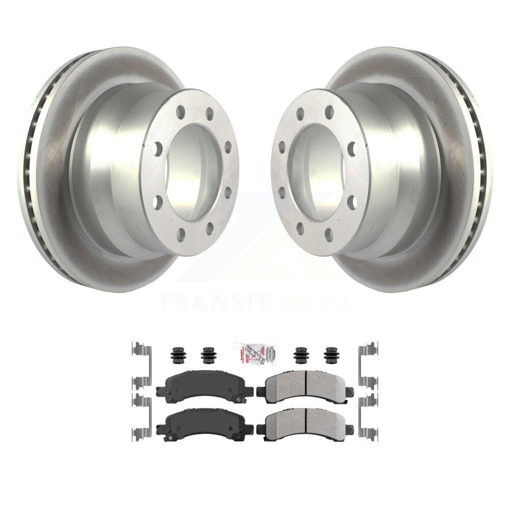 Coated Disc Rotors and Semi-Metallic Brake Pads Kit-KGA-103522 - Kit.bestparts.ca