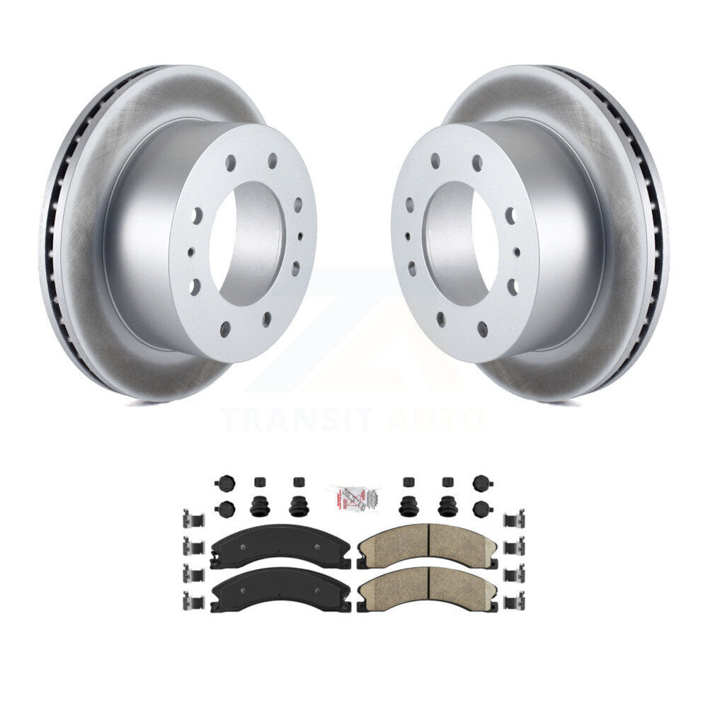 Coated Disc Rotors and Ceramic Brake Pads Kit-KGA-103528 - Kit.bestparts.ca