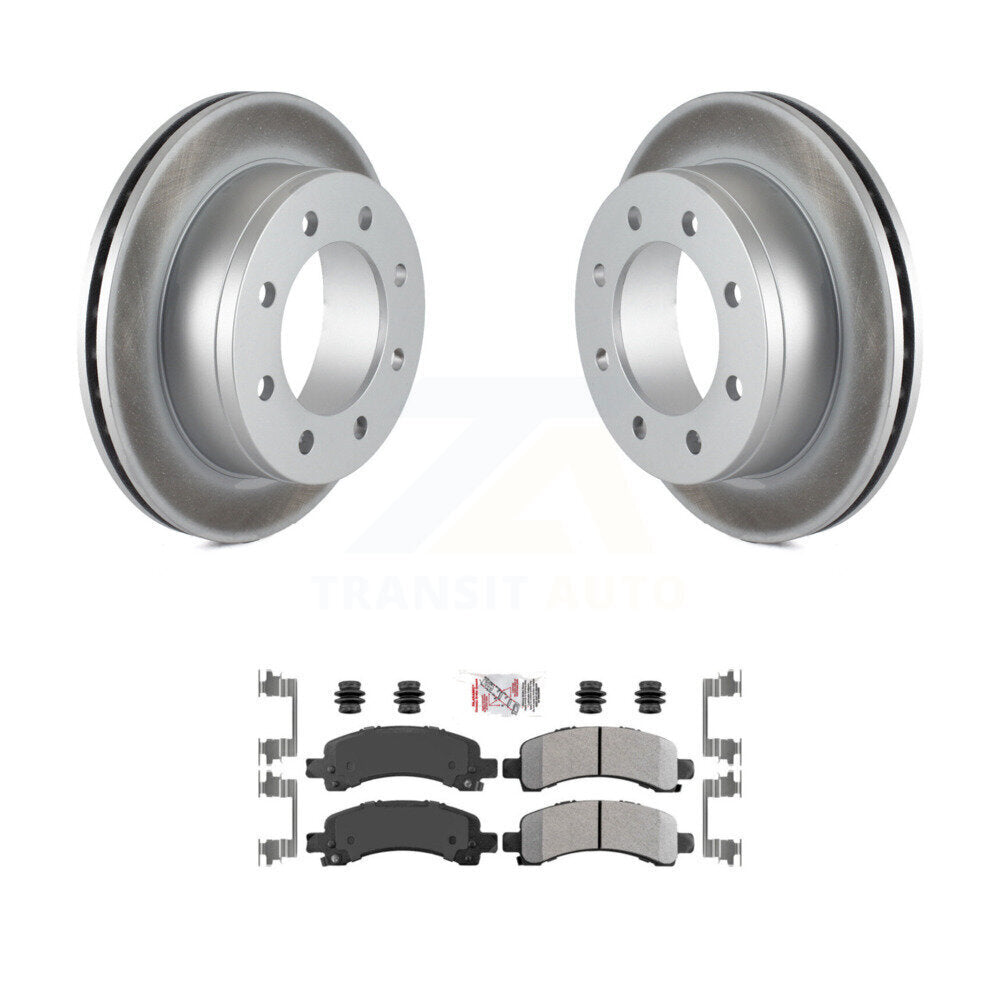 Coated Disc Rotors and Semi-Metallic Brake Pads Kit-KGA-103539 - Kit.bestparts.ca