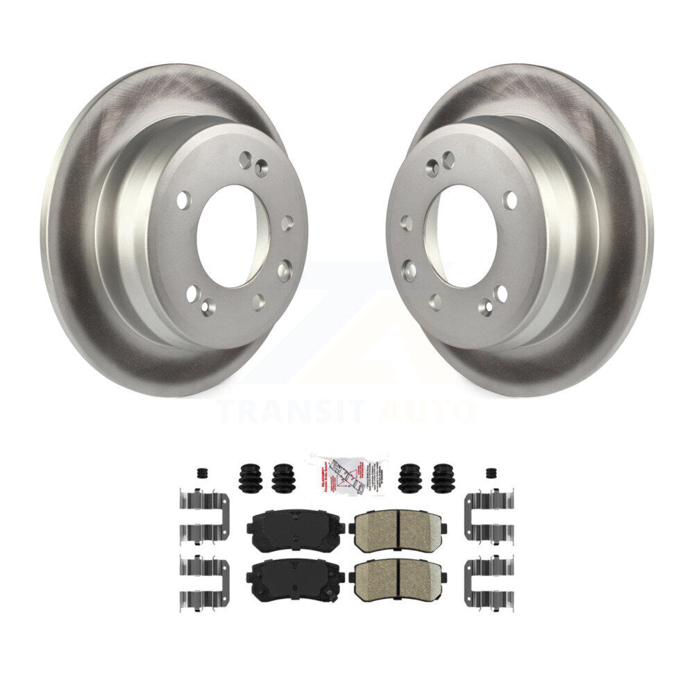 Coated Disc Rotors and Ceramic Brake Pads Kit-KGA-103556 - Kit.bestparts.ca