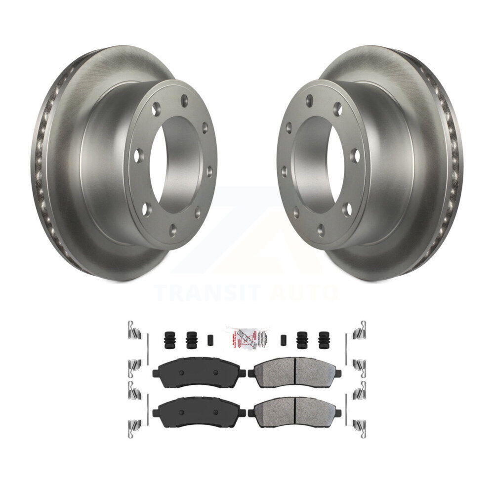Coated Disc Rotors and Semi-Metallic Brake Pads Kit-KGA-103568 - Kit.bestparts.ca