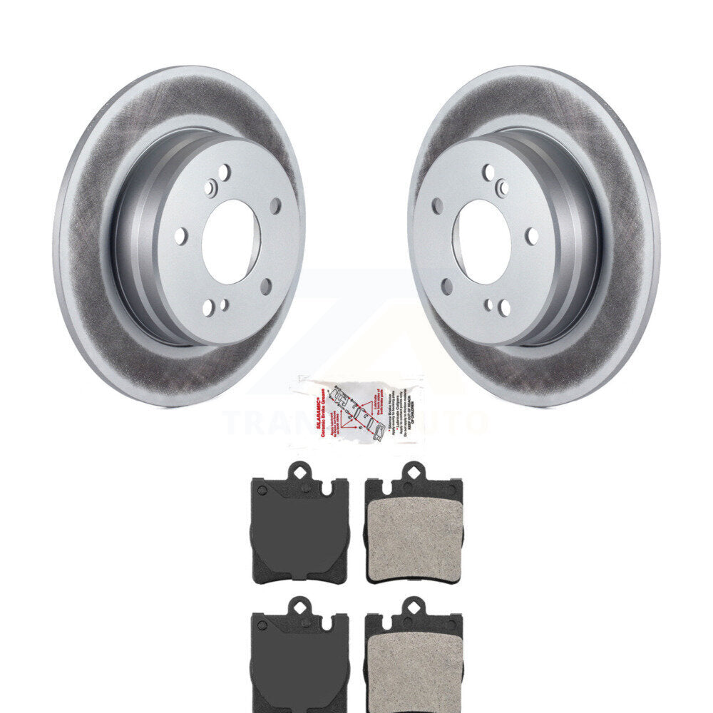 Coated Disc Rotors and Semi-Metallic Brake Pads Kit-KGA-103570