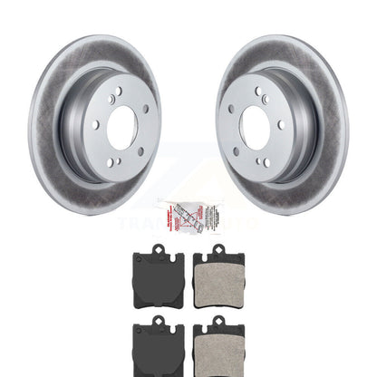 Coated Disc Rotors and Semi-Metallic Brake Pads Kit-KGA-103570