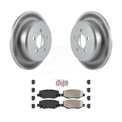 Coated Disc Rotors and Ceramic Brake Pads Kit-KGA-103574 - Kit.bestparts.ca