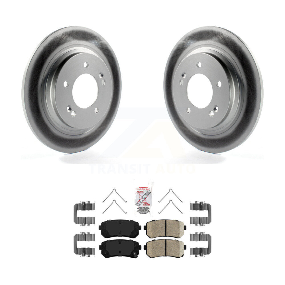 Coated Disc Rotors and Ceramic Brake Pads Kit-KGA-103578 - Kit.bestparts.ca