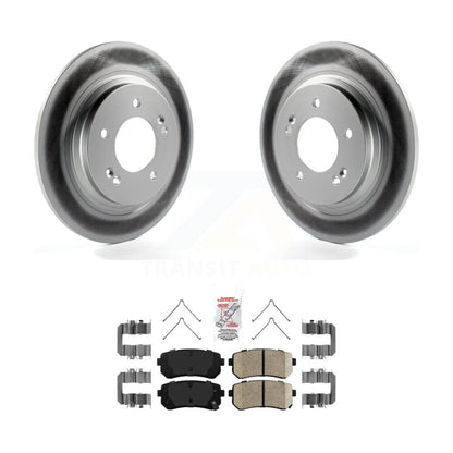 Coated Disc Rotors and Ceramic Brake Pads Kit-KGA-103578 - Kit.bestparts.ca