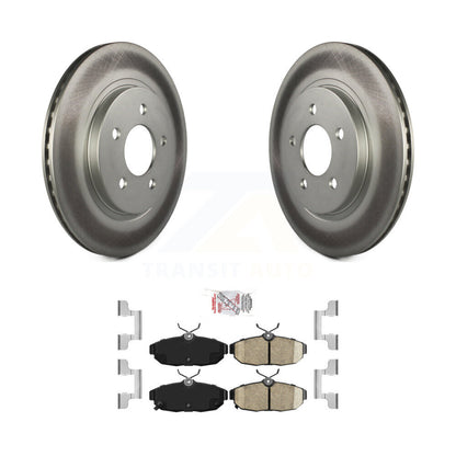 Coated Disc Rotors and Ceramic Brake Pads Kit-KGA-103586 - Kit.bestparts.ca