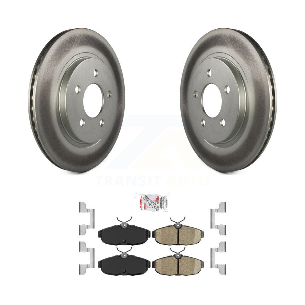 Coated Disc Rotors and Ceramic Brake Pads Kit-KGA-103591 - Kit.bestparts.ca Kit.bestparts.ca