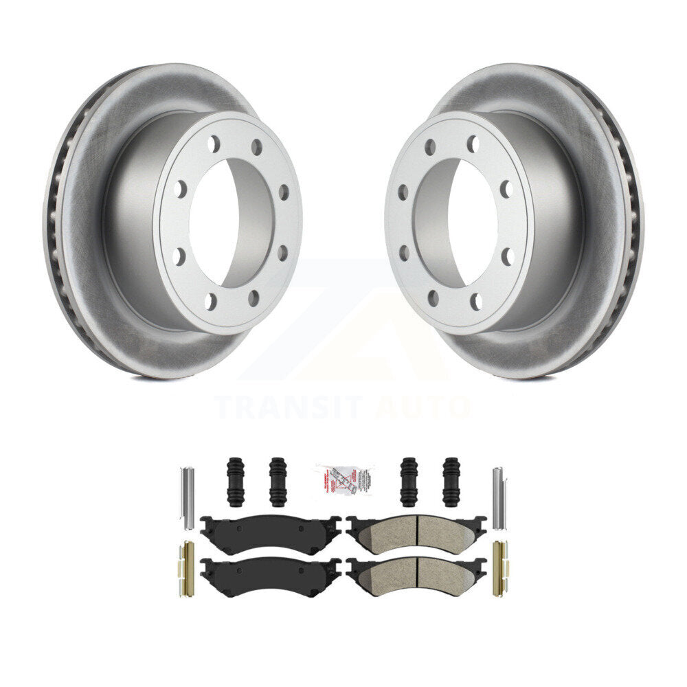 Coated Disc Rotors and Semi-Metallic Brake Pads Kit-KGA-103596 - Kit.bestparts.ca