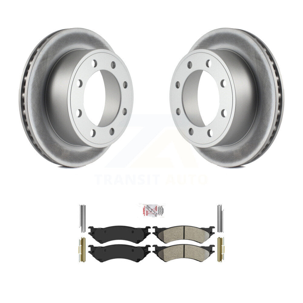 Coated Disc Rotors and Semi-Metallic Brake Pads Kit-KGA-103597 - Kit.bestparts.ca