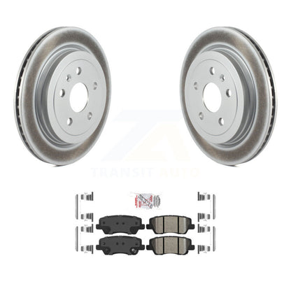 Coated Disc Rotors and Ceramic Brake Pads Kit-KGA-103606 - Kit.bestparts.ca