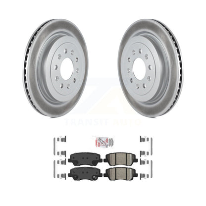 Coated Disc Rotors and Ceramic Brake Pads Kit-KGA-103615 - Kit.bestparts.ca