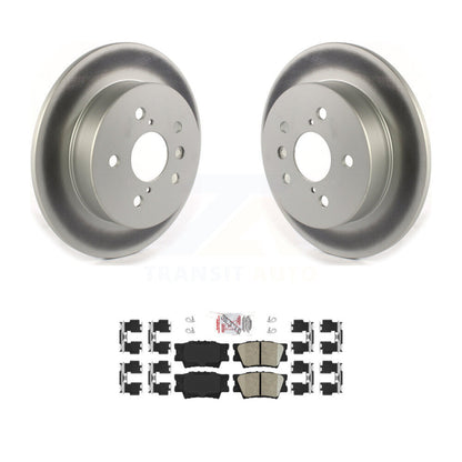 Coated Disc Rotors and Ceramic Brake Pads Kit-KGA-103621 - Kit.bestparts.ca
