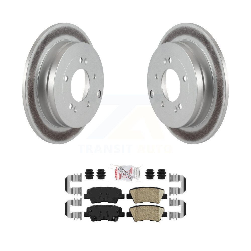 Coated Disc Rotors and Ceramic Brake Pads Kit-KGA-103630 - Kit.bestparts.ca