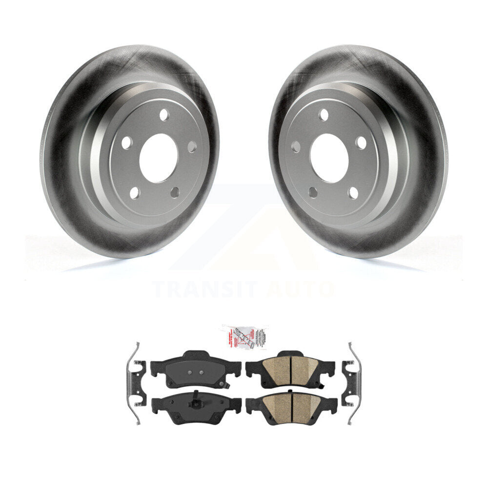 Coated Disc Rotors and Ceramic Brake Pads Kit-KGA-103635 - Kit.bestparts.ca
